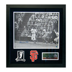 Signed + Framed Photograph // Willie Mays