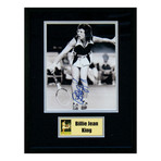 Signed + Framed Photo // Billie Jean King