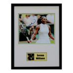 Signed + Framed Photo // Serena Williams