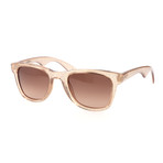 Betsy Women's Sunglasses // Transparent Nude