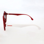 Unisex 1002S Sunglasses // Red + White