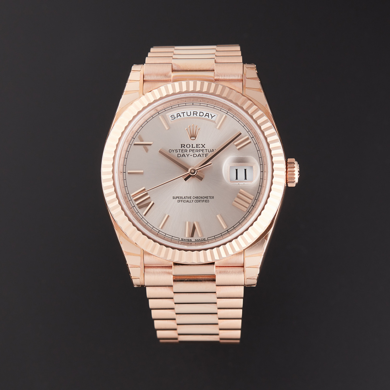 Rolex Day-Date Automatic // 228235 // Random Serial // Store Display ...
