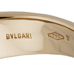 Vintage Bvlgari 18k Yellow Gold Sapphire Ring // Size 5.25