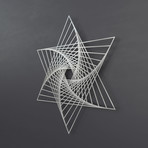 Merkaba Vortex 3D Metal Wall Art