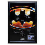 Signed + Framed Poster // Batman