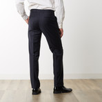 Peak Lapel Slim T Wool Suit // Navy (US: 44R)