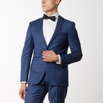Merino Wool Suit // Dark Blue (US: 46R)