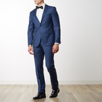 Merino Wool Suit // Dark Blue (US: 46R)