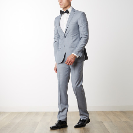 Merino Wool Suit // Light Gray (US: 50R)