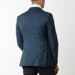 Merino Wool Sport Jacket // Navy Green (US: 46R)