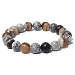 Strength Within Bracelet // Brown (7”)