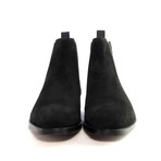 Americano Suede Chelsea Boots // Black (US: 10.5)