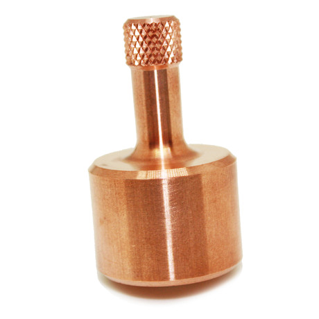 Machined Spinning Top // Copper