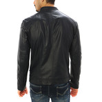 Salvatore Motorcycle Jacket // Black (2XL)