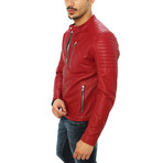 Domenico Motorcycle Jacket // Red (2XL)