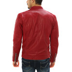 Paolo Motorcycle Jacket // Red (2XL)