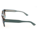 ET605S 416 Man Sunglasses // Striped Petrol
