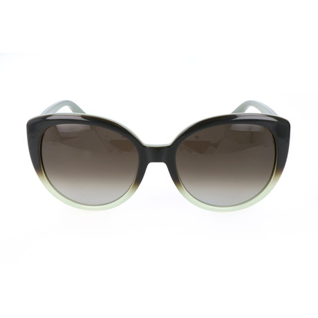Women's ET602S-337 Sunglasses // Gradient Green