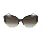 Women's ET602S-337 Sunglasses // Gradient Green