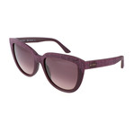 ET619S 524 Woman Sunglasses // Mat Purple Paisley