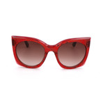 Women's ET630S-604 Sunglasses // Bordeaux Paisley