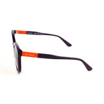 Women's ET636S-501 Sunglasses // Violet + Orange