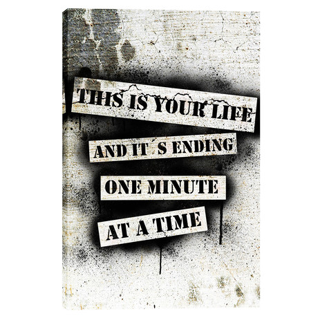 This Is Your Life // Fight Club (18"W x 26"H x 0.75"D)