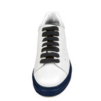 Ajax Low-Top Sneaker // White + Blue (US: 8)