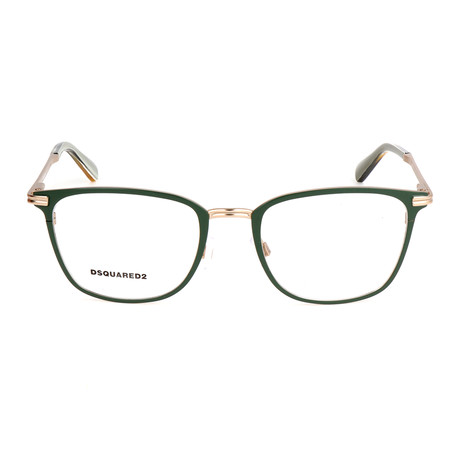 Men's DQ5158 Optical Frames // Dark Green