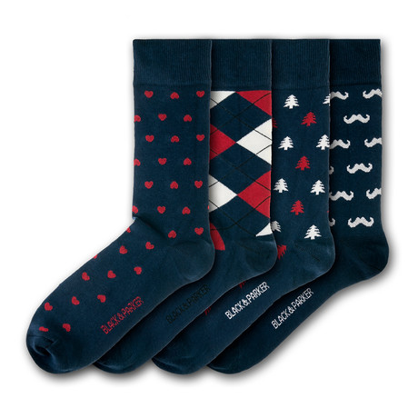 Bicton Park Socks // Set of 4