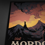 Visit Mordor // Lord of the Rings (20"H X 16"W)