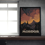 Visit Mordor // Lord of the Rings (20"H X 16"W)