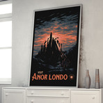 Visit Anor Londo // Dark Souls (17"H X 11"W)