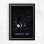 Visit the Forbidden Forest // Harry Potter (17"H X 11"W)