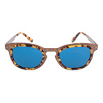 Men's ZC0007 Sunglasses // Bronze + Blue