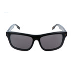 ZC0015 Men's Sunglasses // Shiny Black + Smoke