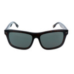 E. Zegna Couture // ZC0015 Men's Sunglasses // Dark Havana + Smoke