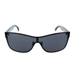 Men's ZC0016 Sunglasses // Matte Black + Smoke