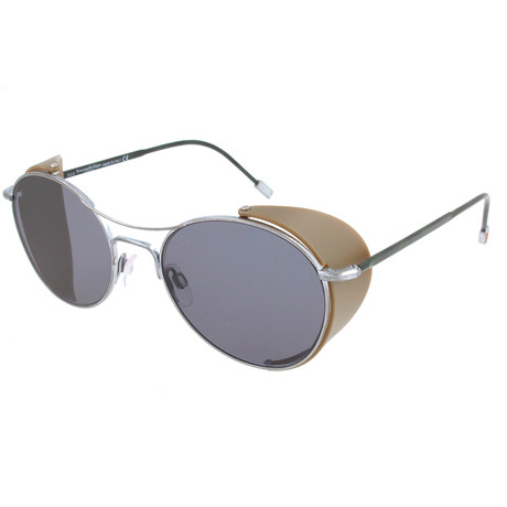 ZC0022 Men's Sunglasses // Matte Palladium + Smoke