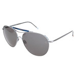 Men's ZC0021 Sunglasses // Matte Palladium + Smoke