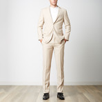 Paolo Lercara // Modern Fit Suit // Beige (US: 44R)