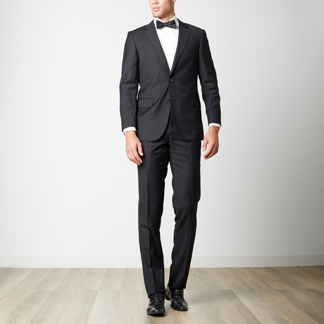 Paolo Lercara // Modern Fit Suit // Black (US: 42R)