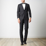 Paolo Lercara // Modern Fit Suit // Black (US: 40L)