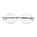 FrontPage // Manhattan Glasses + Milano Black Case // Clear (+1.50)