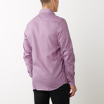 Damion Slim-Fit Dress Shirt // Plum (XL)