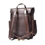 Backpack in Crazy Horse // Antique Brown