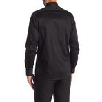 Adrian Slim-Fit Dress Shirt // Black (2XL)