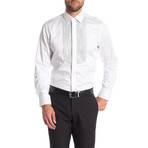 Rueben Slim-Fit Dress Shirt // White (L)
