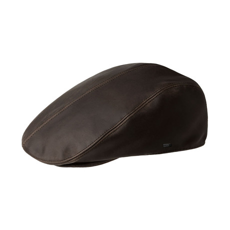 Hallam Flat Cap // Dark Chocolate (S)