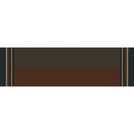 Flower Lattice Silk Twill Scarf // Brown